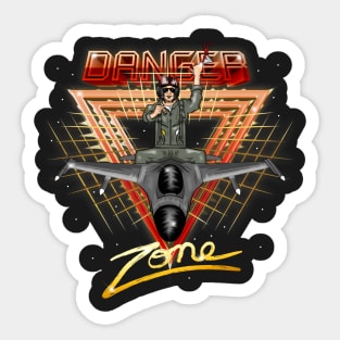 Danger Zone! Sticker